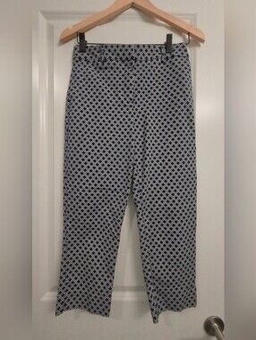 Maison D'Amelie Retro Cropped Wide Leg Trouser Pants. Size US 2.